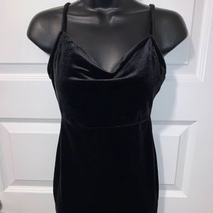 Velvet mini forever 21 dress